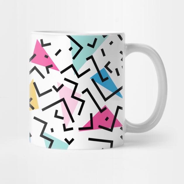 90's Dizzy Funky Colorful Pattern by Tobe_Fonseca